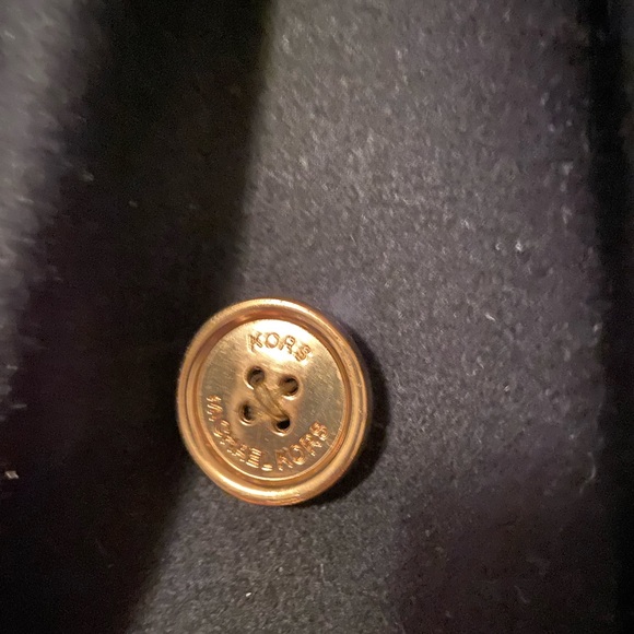 Michael Kors black wool belted coat - Picture 4 of 6